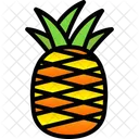 Pineapple Pineapple Fruit Slice Of Pineapple Icon