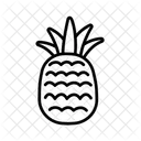 Pineapple Fruits Fruite Icon