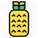 Pineapple Fruit Fresh Icon