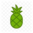 Pineapple Summer Food Icon
