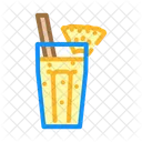 Pineapple Smoothie Drink Icon