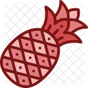 Pineapple Fruit Tropical Icon
