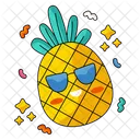 Pineapple Natural Food Icon