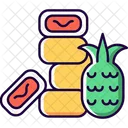 Pineapple cake  Icon