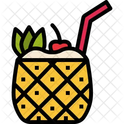 Pineapple Drink  Icon