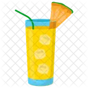 Pineapple Drink Juicy Pineapple Fresh Pineapple Icon