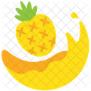 Pineapple Fruit Juice Icon