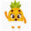 Pineapple Fruit Tropical Icon