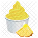 Pineapple Ice Cream Pineapple Flavor Pineapple Icon