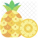 Pineapple Fruit Exotic Fruit Icon