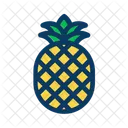 Pineapple Fruit Fresh Icon