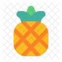 Pineapple Fruit Vegan Icon