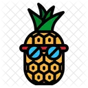 Pineapple Fruit Tropical Icon