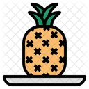 Pineapple Fruit Healthy Icon