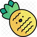 Pineapple Food Healthy Icon