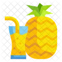 Pineapple Juice Oraganic Vegan Icon