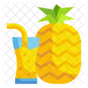 Pineapple Juice Oraganic Vegan Icon