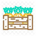 Harvest Box Pineapple Icon