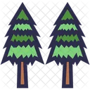 Pines Nature Botanical Icon