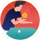 Ping Pong Tennis Sport Olimpici Icon