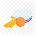 Ping Pong Table Tennis Sport Icon