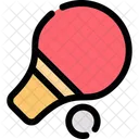 Ping Pong And Ball Icon
