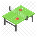 Ping Pong Table Tennis Icon