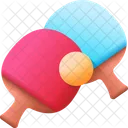 Ping Pong Tenis De Mesa Deporte Icono