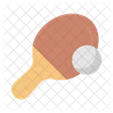 Pingpong Tabletennis Racket Icon