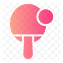 Ping Pong Table Tennis Sport Icon