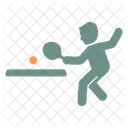 Ping Pong Sport Game Icon