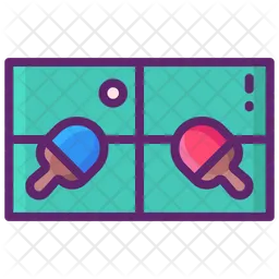 Ping Pong Table  Icon