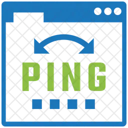 Ping zurück  Symbol