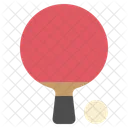 Pingpong Table Tennis Bat Icon
