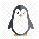 Pinguim Animal Personagem Ícone