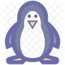 Pinguin Weihnachten Schneemann Icon