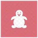 Pinguin Tier Zoo Symbol