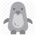 Pinguin Ozean Wasser Icon