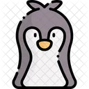 Pinguin Vogel Tier Icon