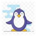 Pinguin Winter Tierwelt Icon