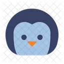 Pinguino Reino Animal Fauna Icon