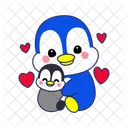 Pinguino Animal Pajaro Icon