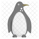 Ave No Voladora Ave Acuatica Pinguino Icono