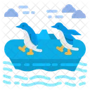 Pinguino Animal Reino Icon