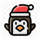 Pinguino Invierno Temporada Icono