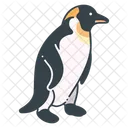 Bird Pinguino Fauna Icono