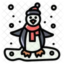 Pinguino Animal Pajaro Icono