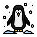 Pinguino Animal Pajaro Icono