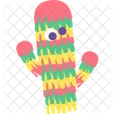 Pinhata De Cacto Decoracao Celebracao Icon