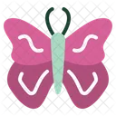 Butterfly Awareness Breast Icon